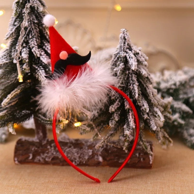 Christmas Decoration Supplies Antlers Bell Head Buckle