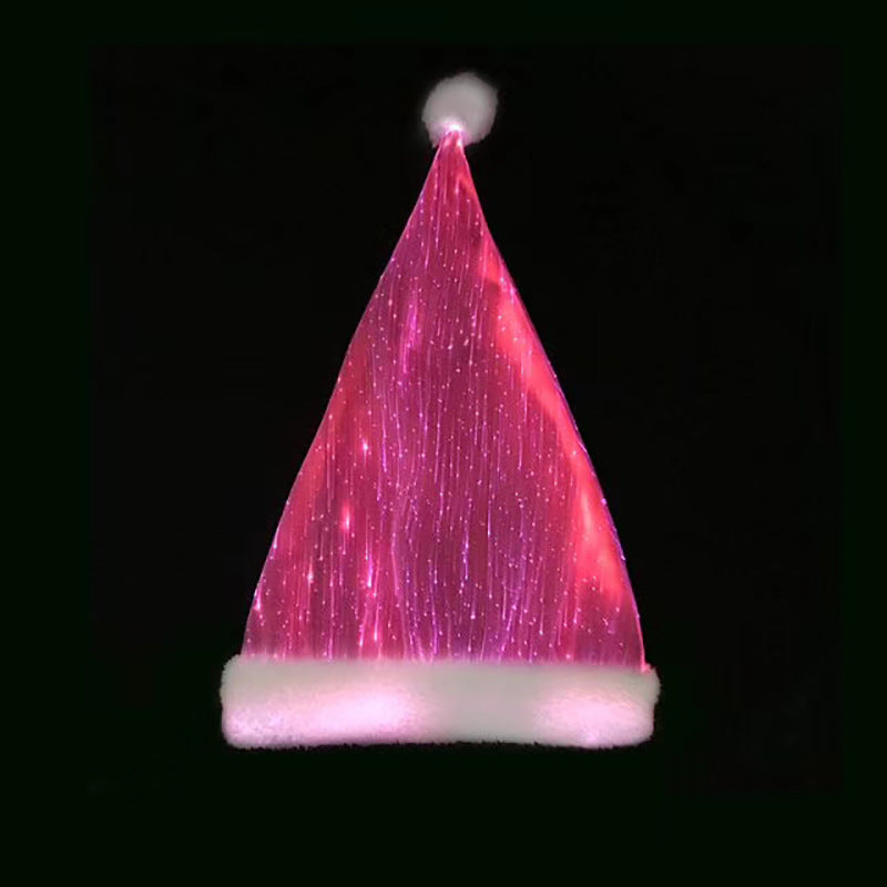 Christmas Decoration LED Glowing Colorful Christmas Hat