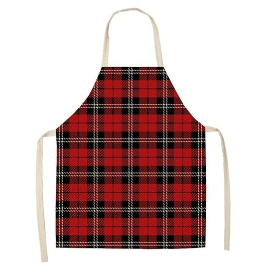 Cotton linen creative Christmas apron