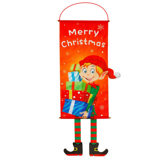 Christmas decorations Christmas couplets curtains