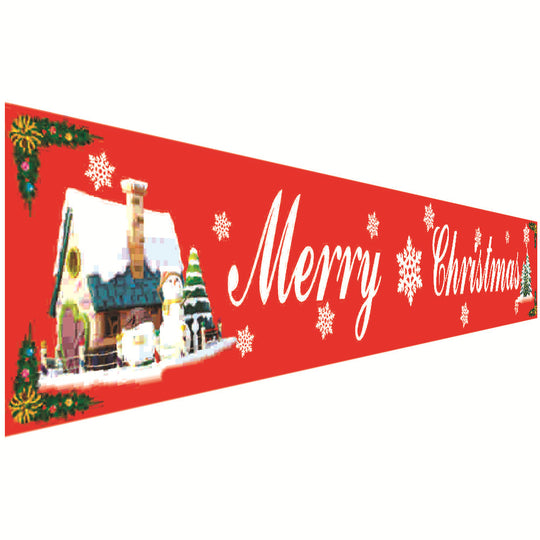 Christmas decorations Christmas couplets curtains